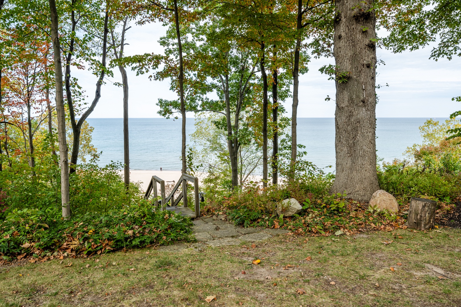 Stairs To Beach From Main House