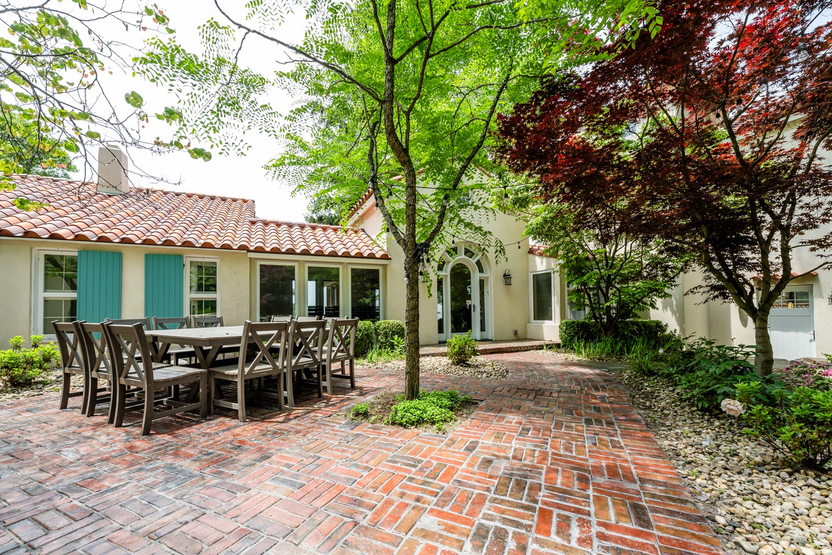 Gorgeous Exterior With Outdoor Dining
