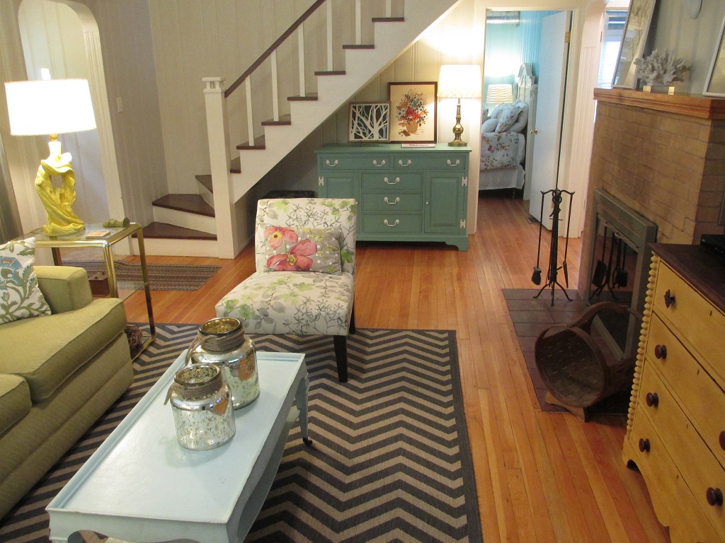 Living Room w/Stairs