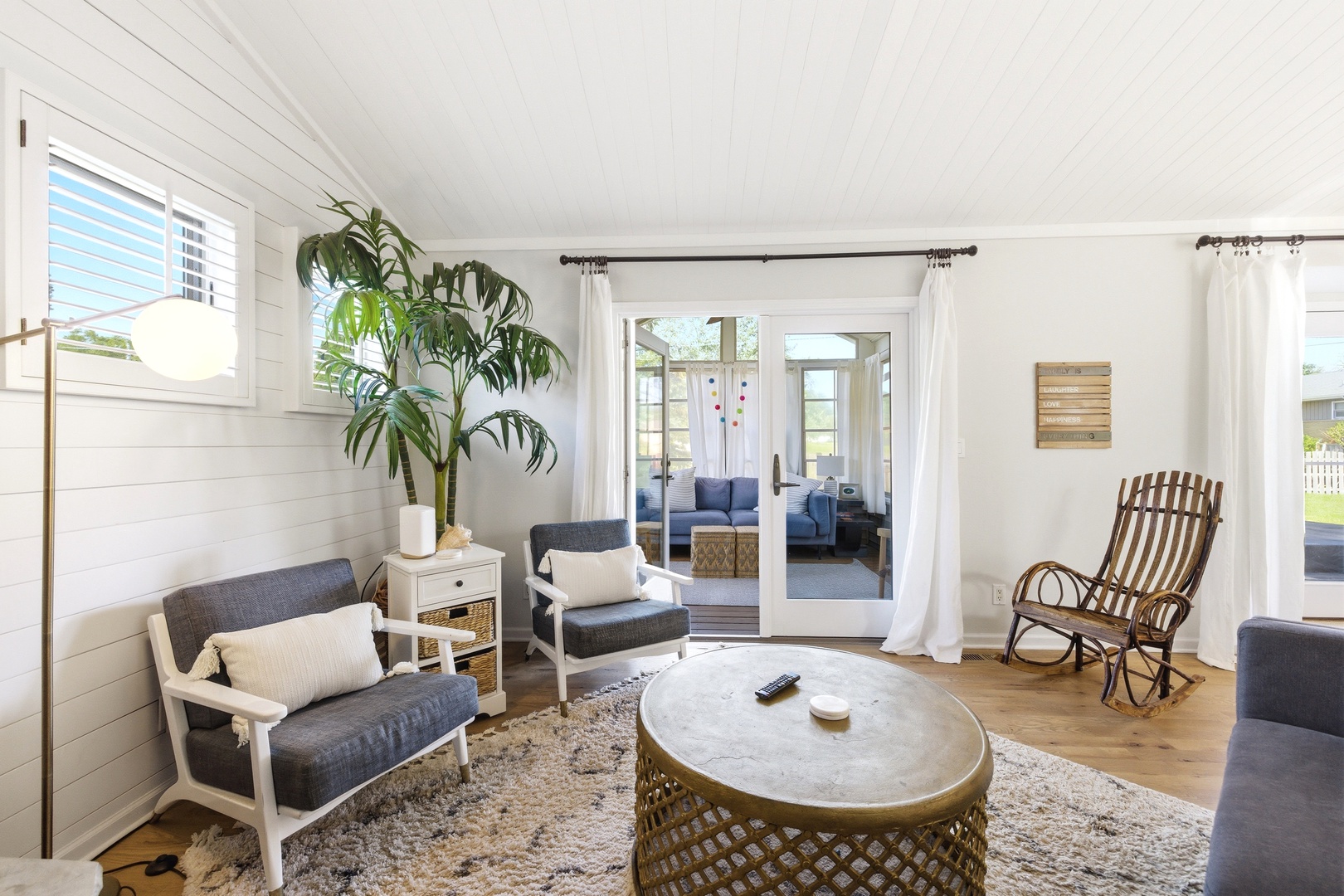Warm and Inviting Family Room