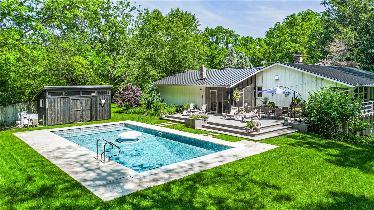 Dive into your private oasis surrounded by lush greenery and modern comfort.