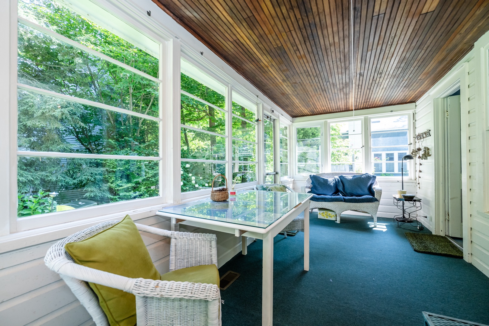 Ample Porch Seating