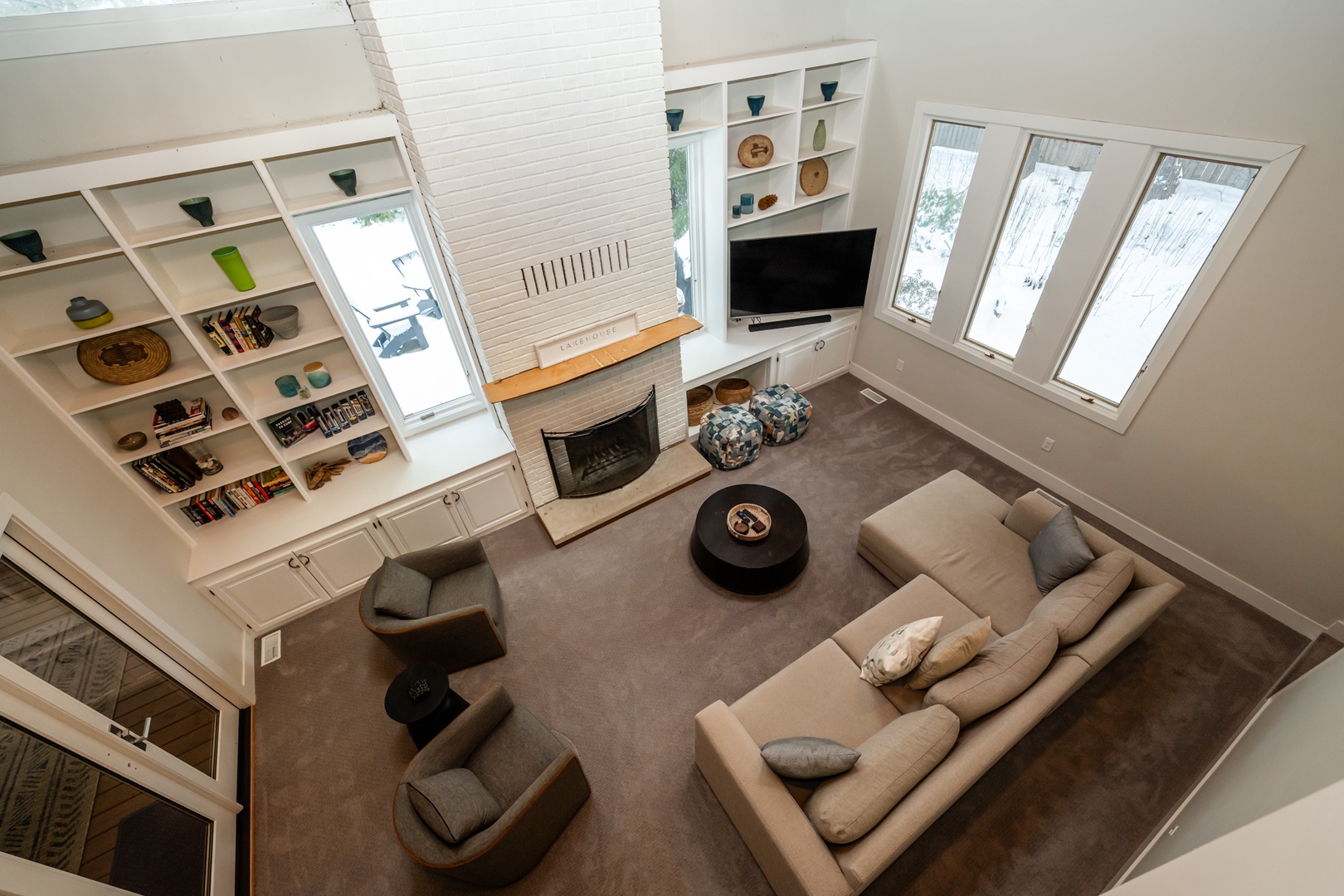 TV Room From Above