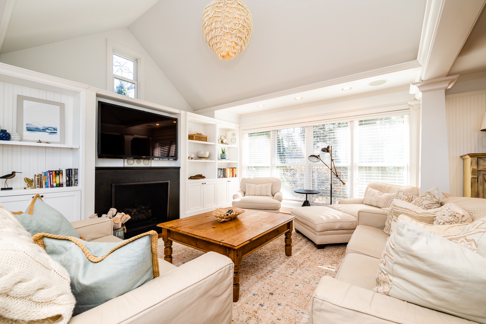 Family Room With TV