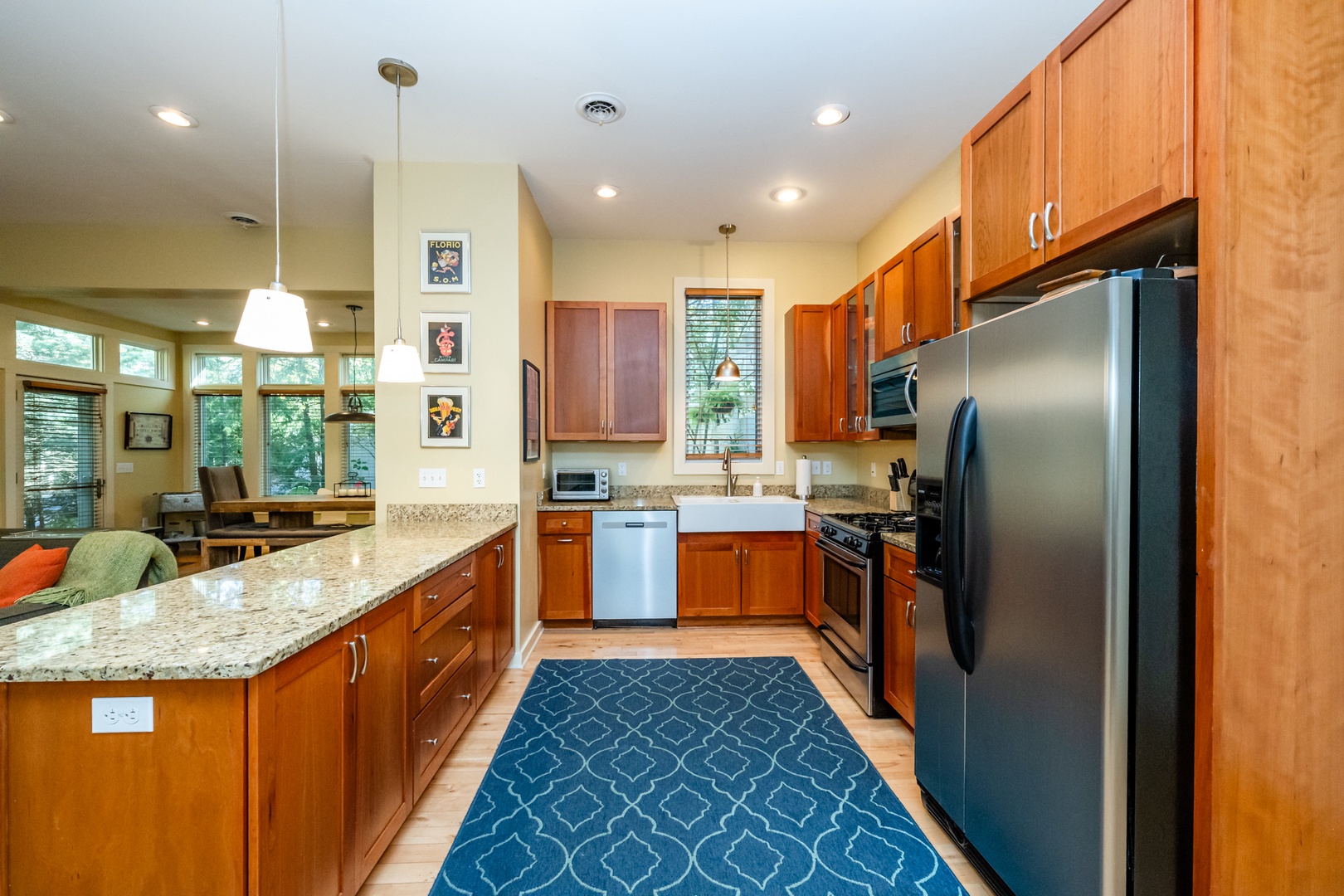 Fully Stocked Kitchen