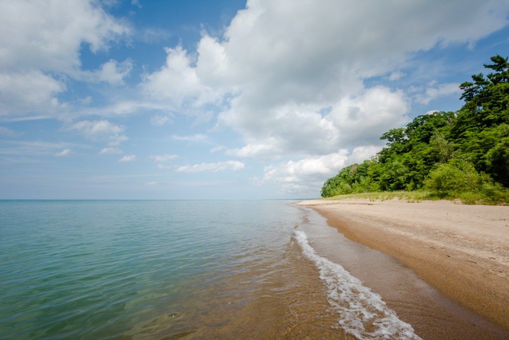 Lake Michigan Beach A Short Walk Away!