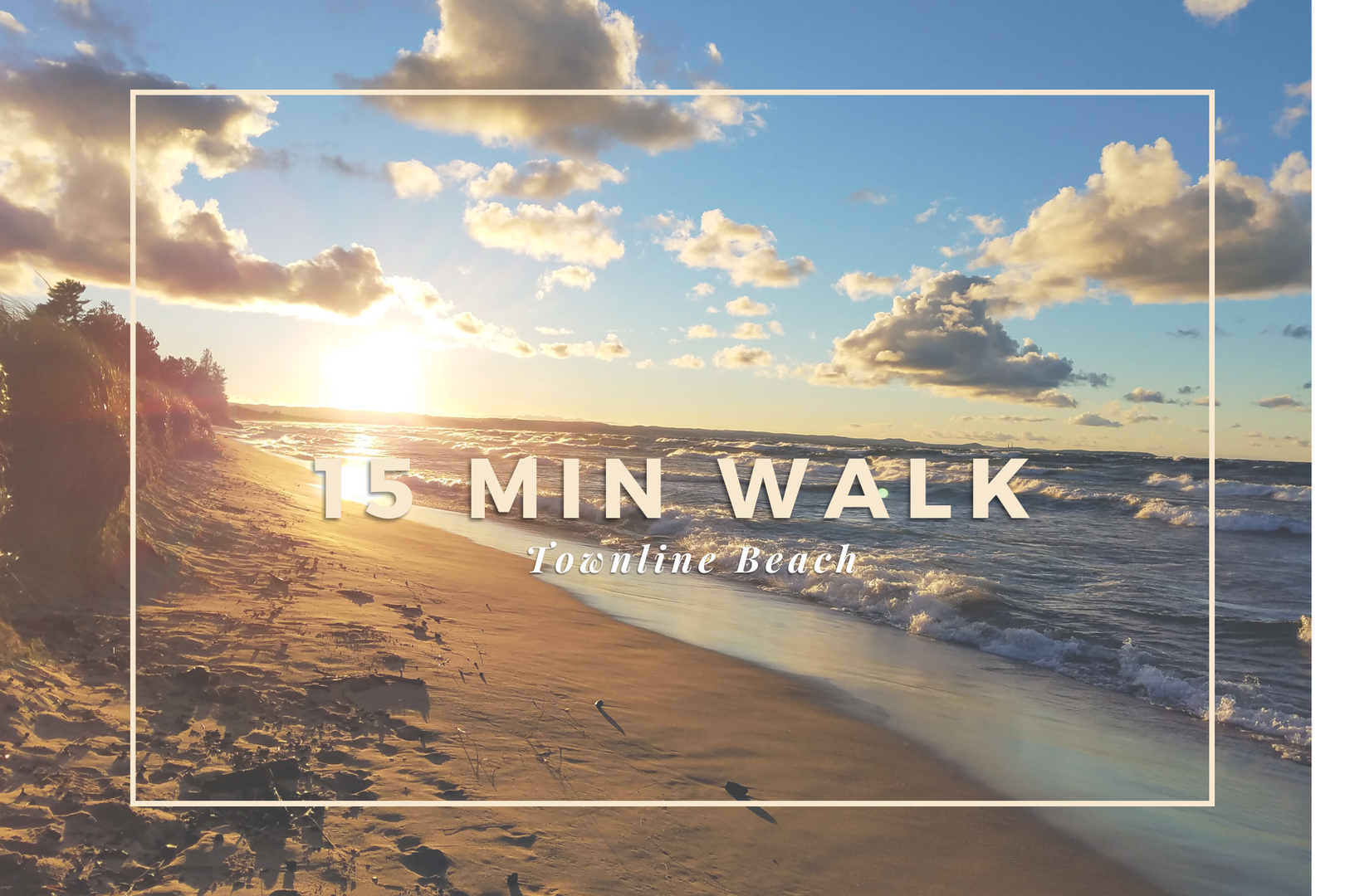 Walk 15 Minutes To Peaceful Townline Beach Vibes