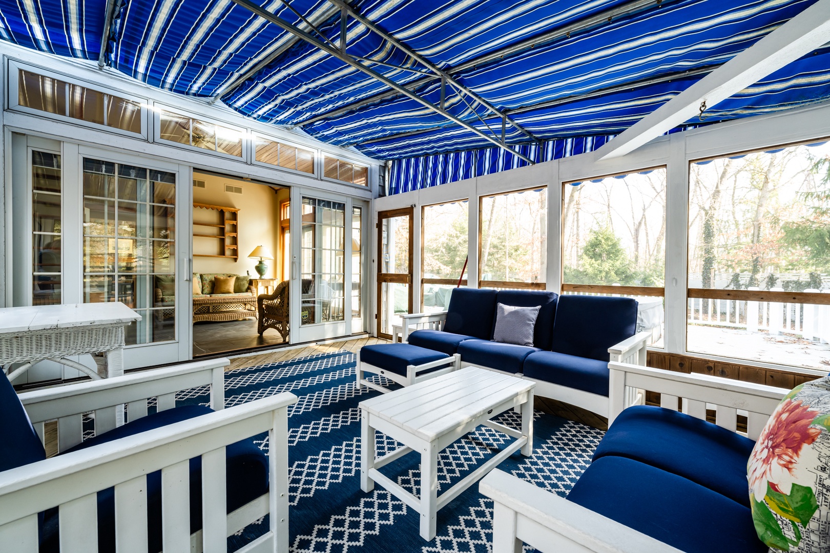 Lovely Screened In Porch