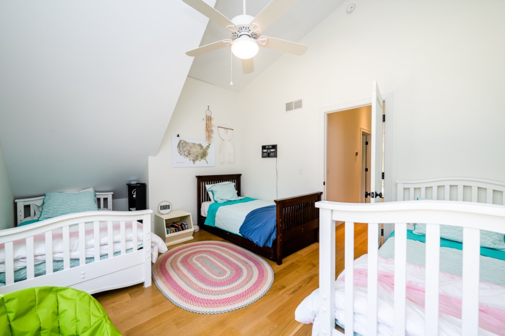 Bedroom #4 (Three Twins)