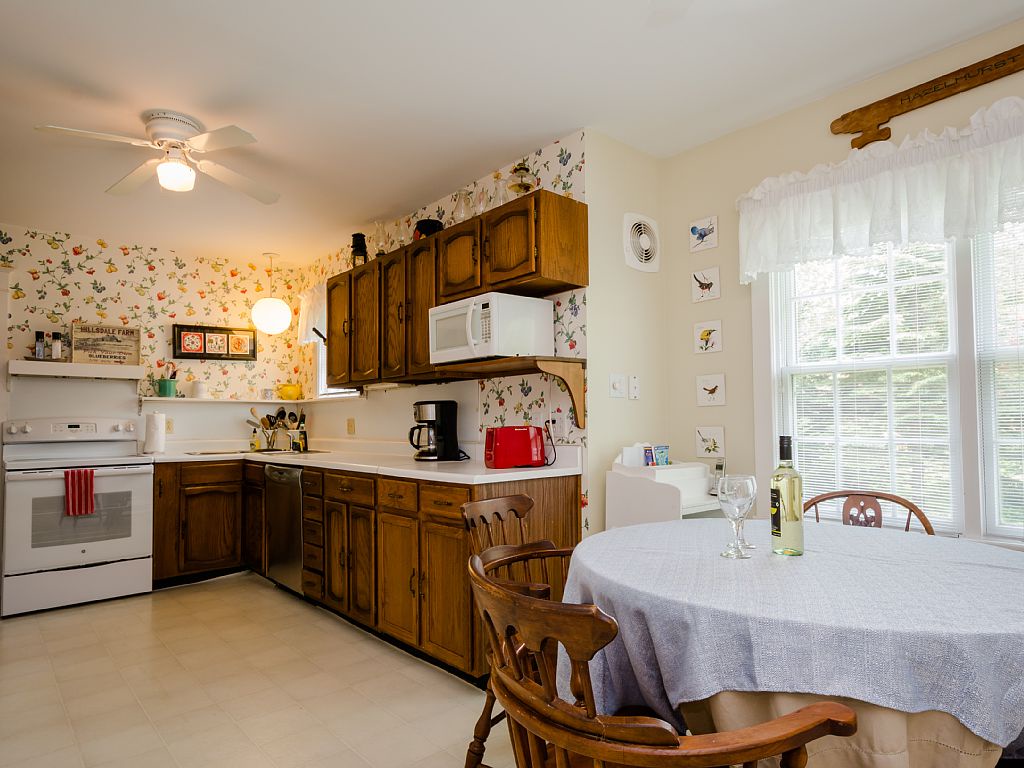 Kitchen fully stocked