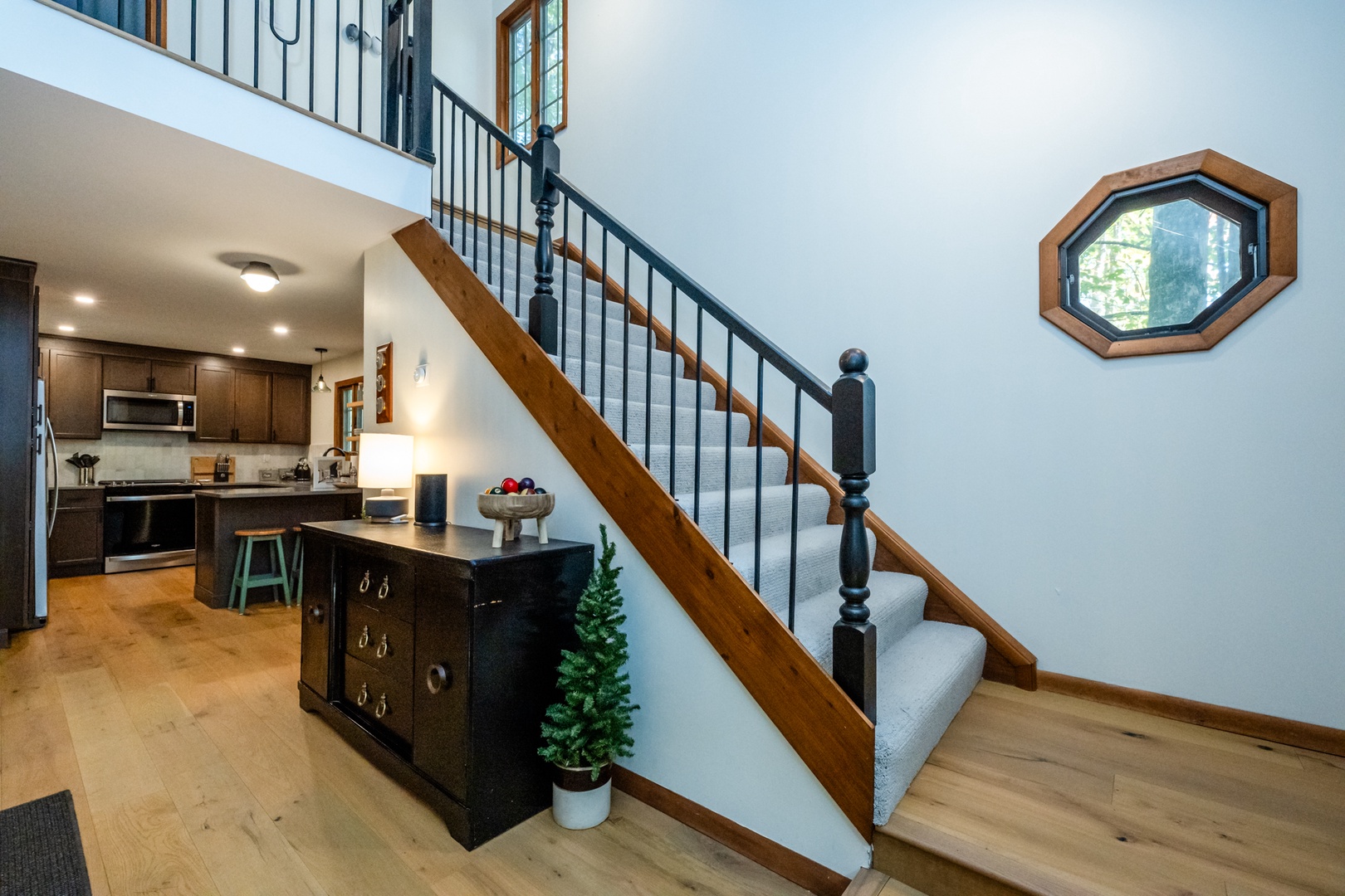 Stairs To Second Floor