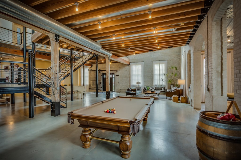 Private Pool Table & Piano