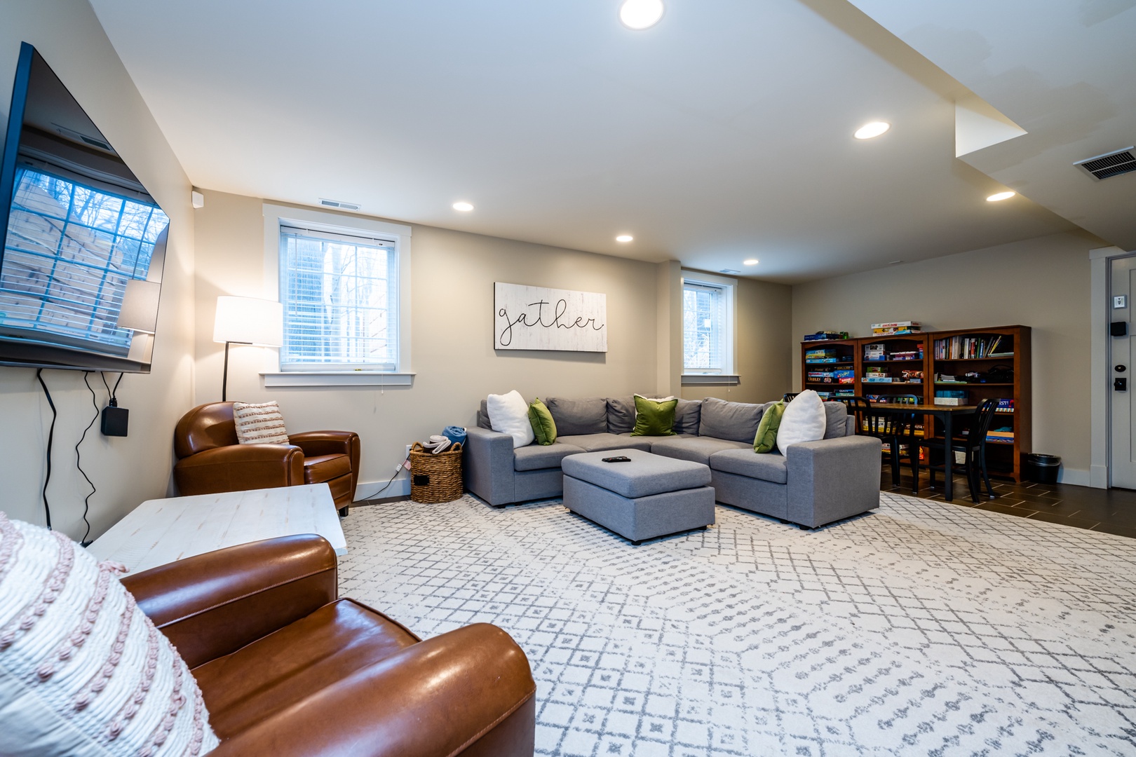 Basement TV & Sitting Room