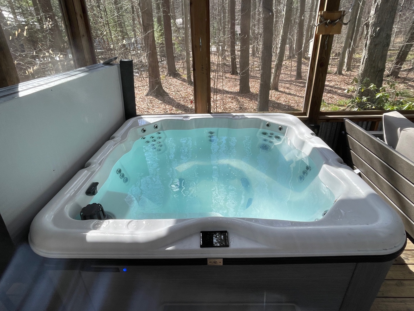 New Hot Tub Installed!