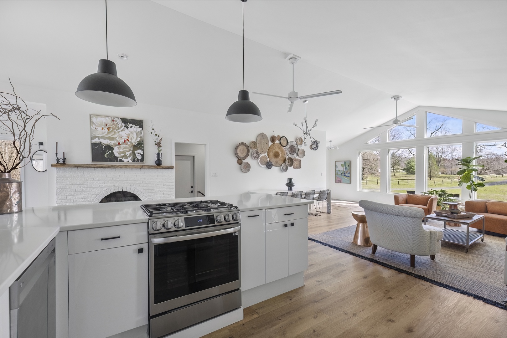 Open-Concept Kitchen