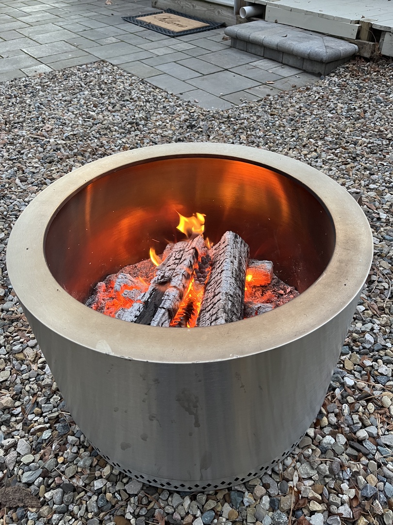 New Outdoor Firepit!