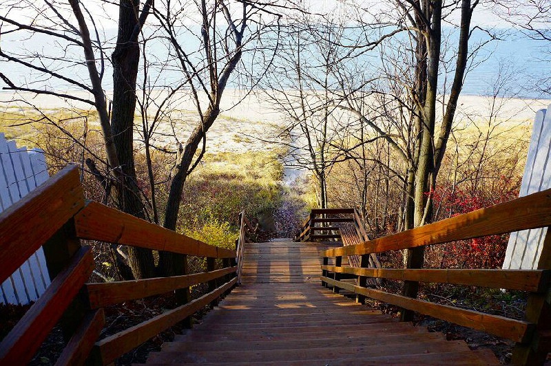 Stairs To Beach