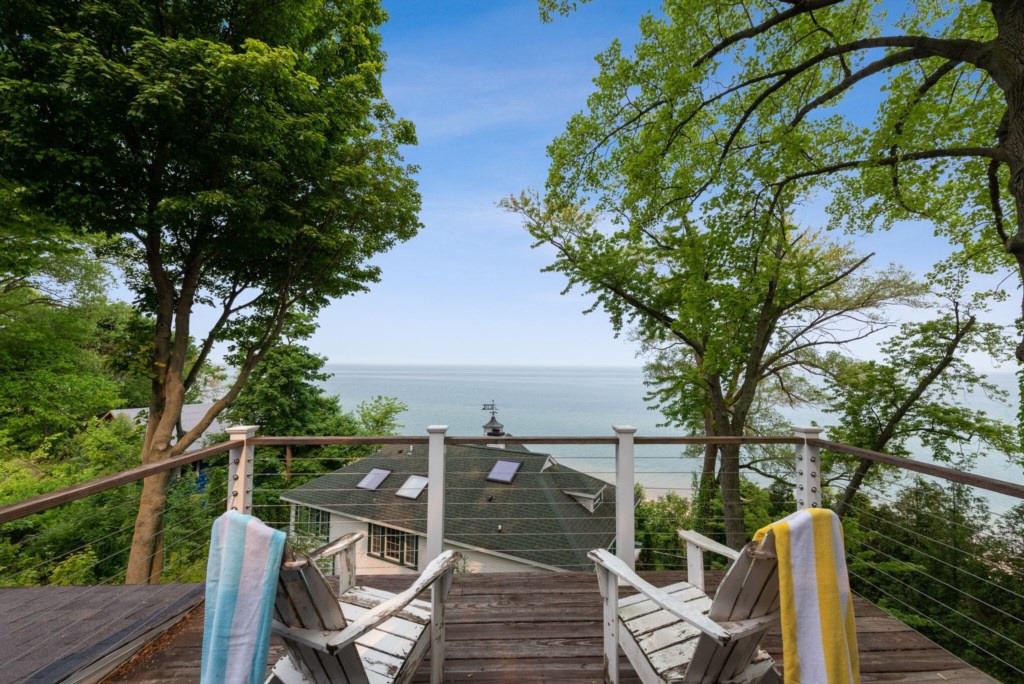 Lake views from house!