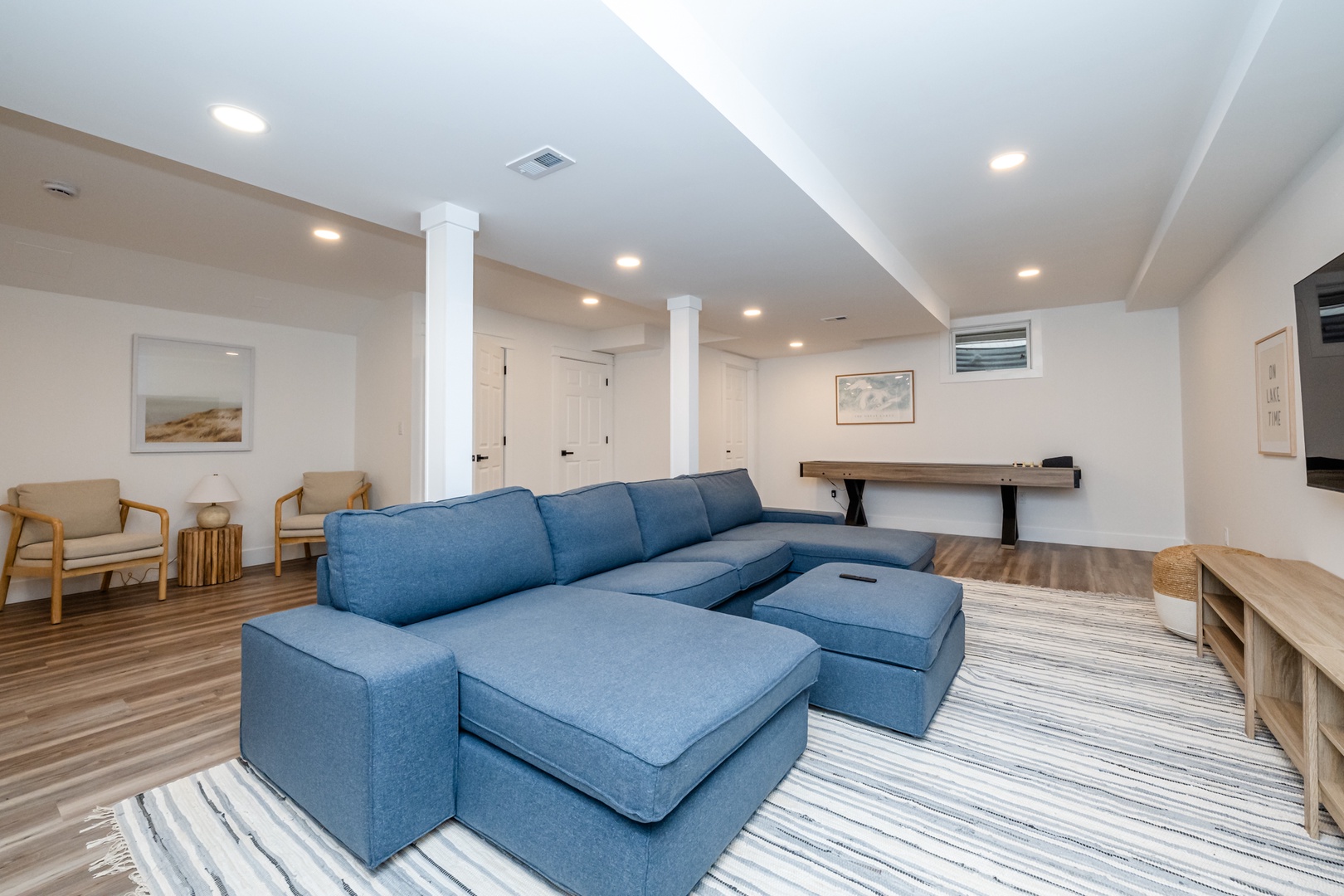 Basement Seating Area