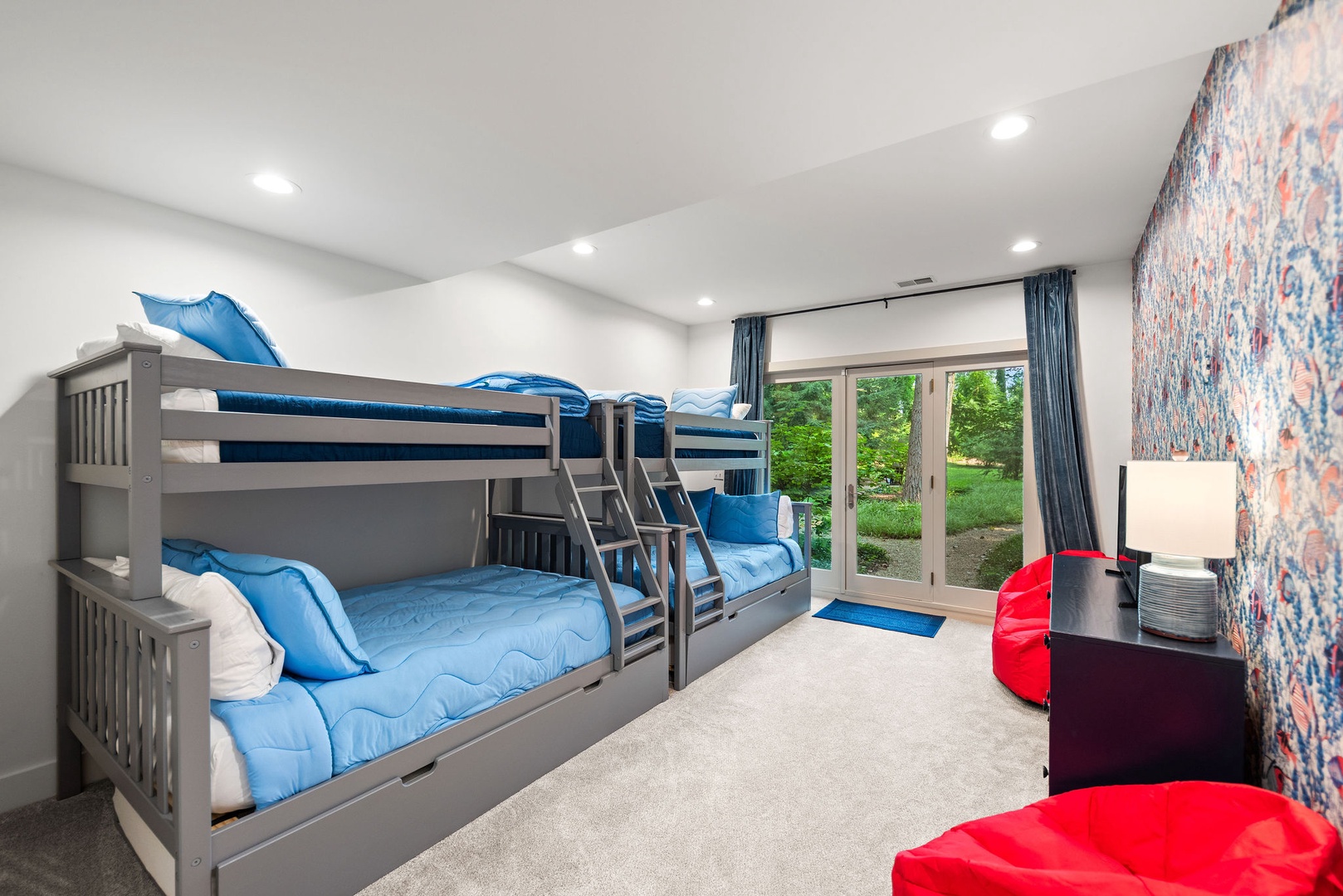 Bedroom #4 (Two Fulls/Two Twins Bunks)
