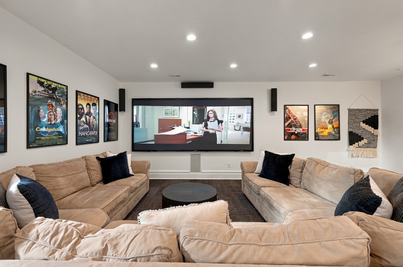 Basement TV Room