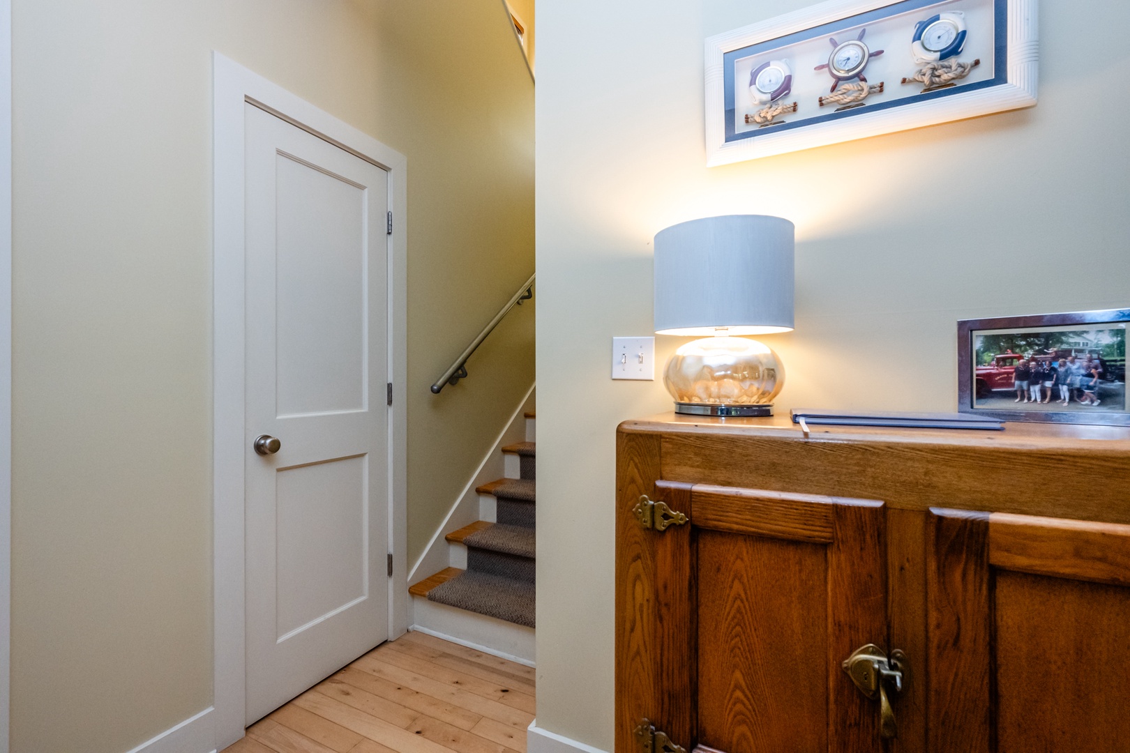 Stairs To Second Floor