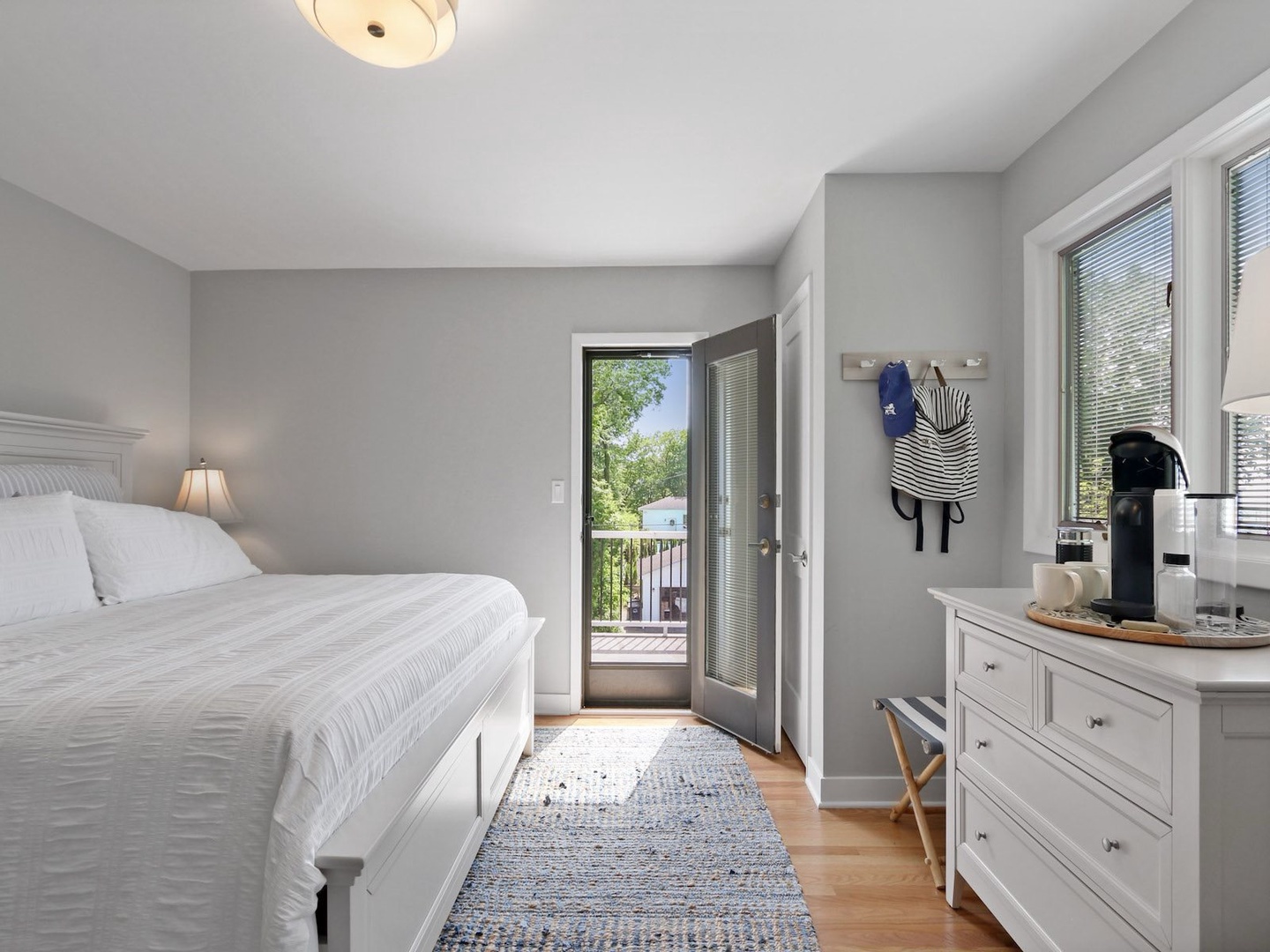 Bedroom #3 (Second Floor King) Balcony & Lake Views