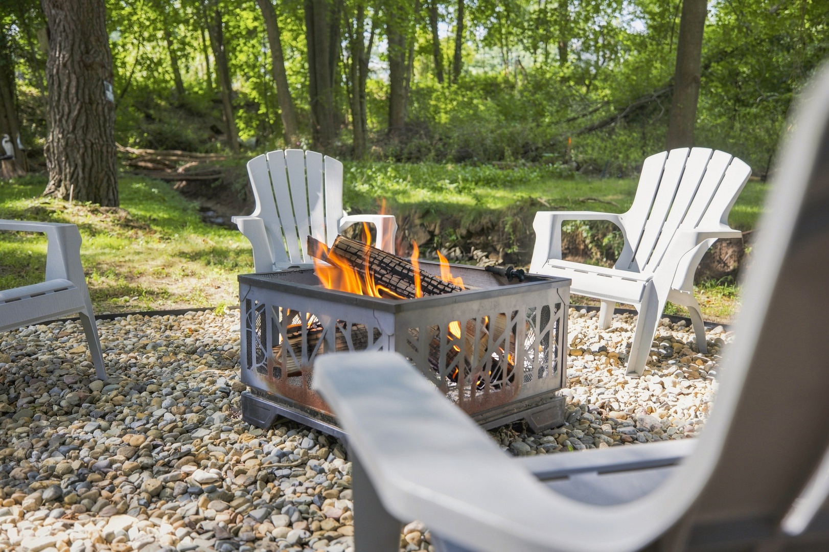 Wood Burning Firepit