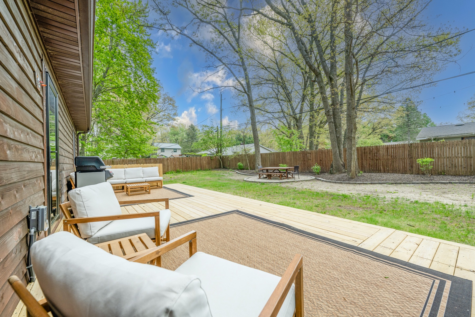 Private Back Yard