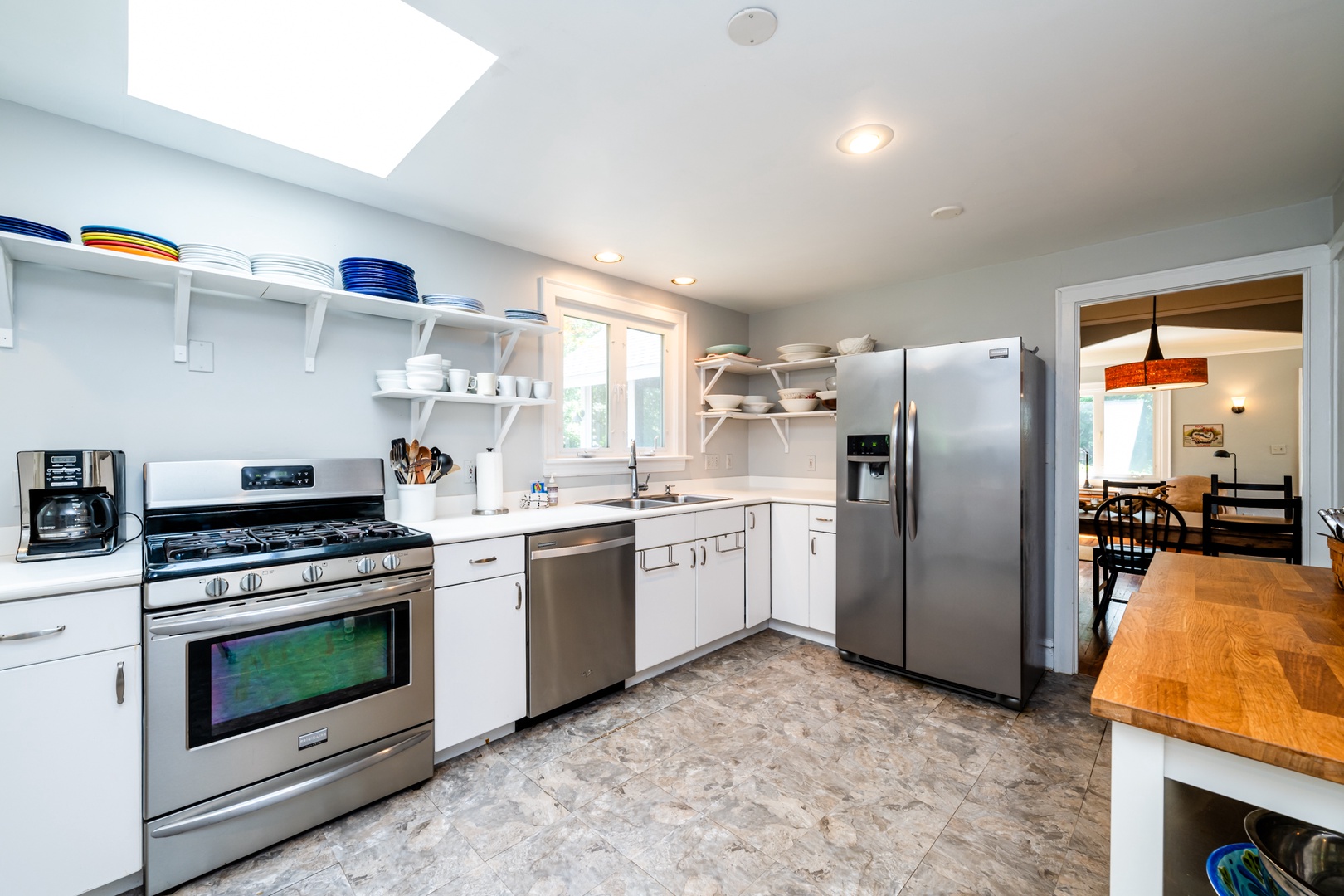 Fully Stocked Kitchen