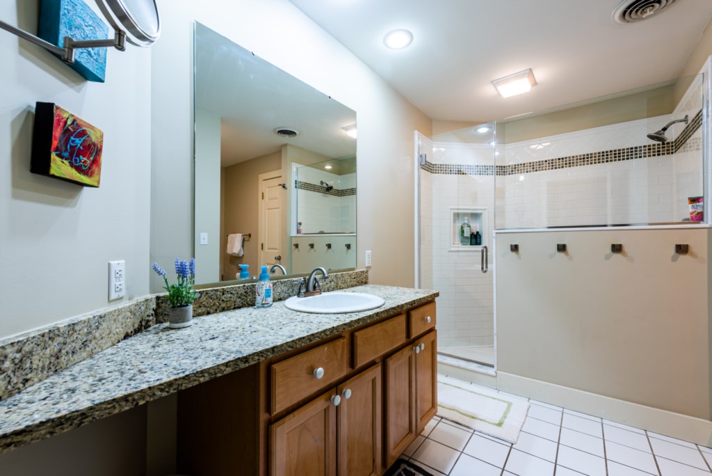 Bathroom #1 (Full Bath Tub & Shower)