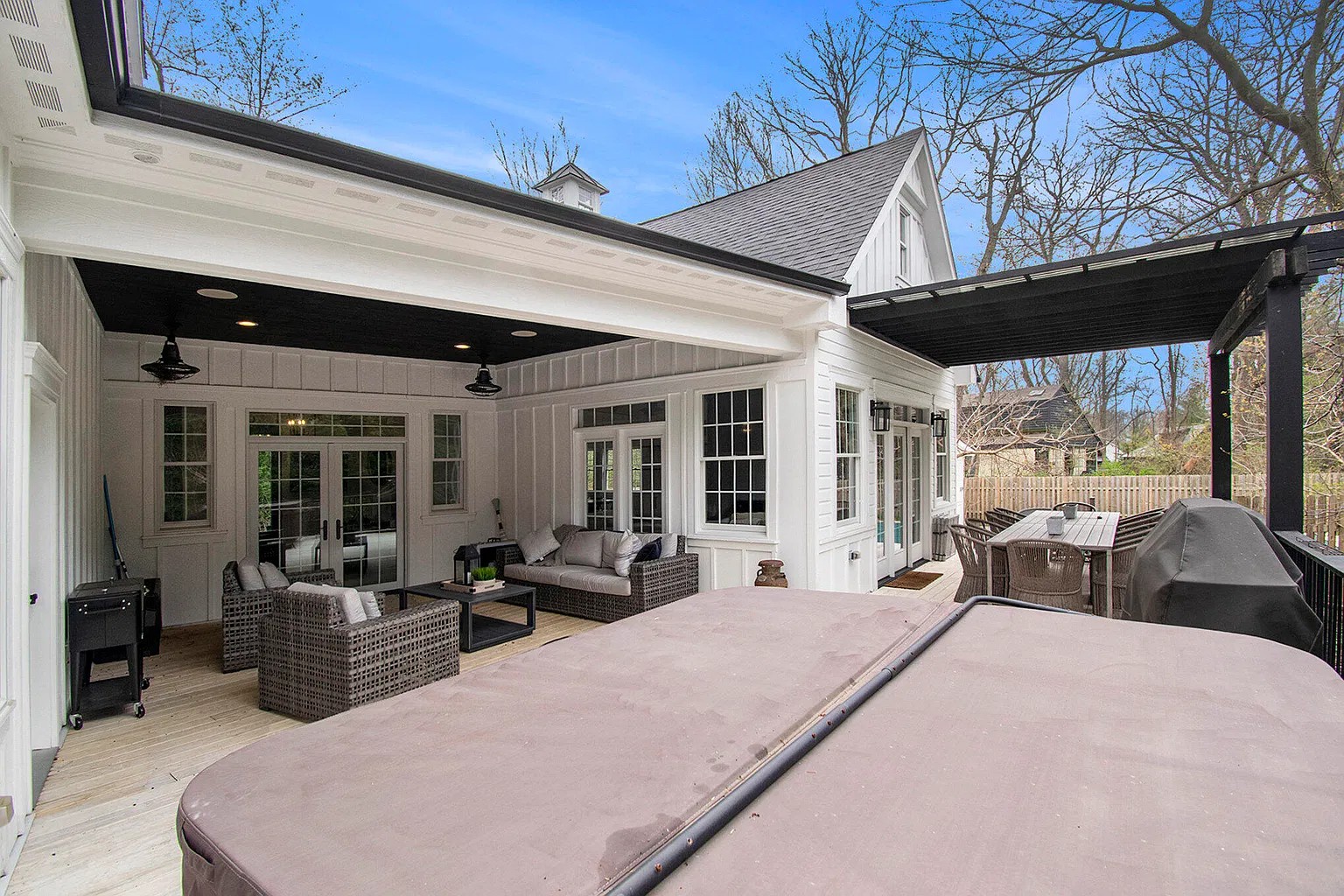 Outdoor Hot Tub
