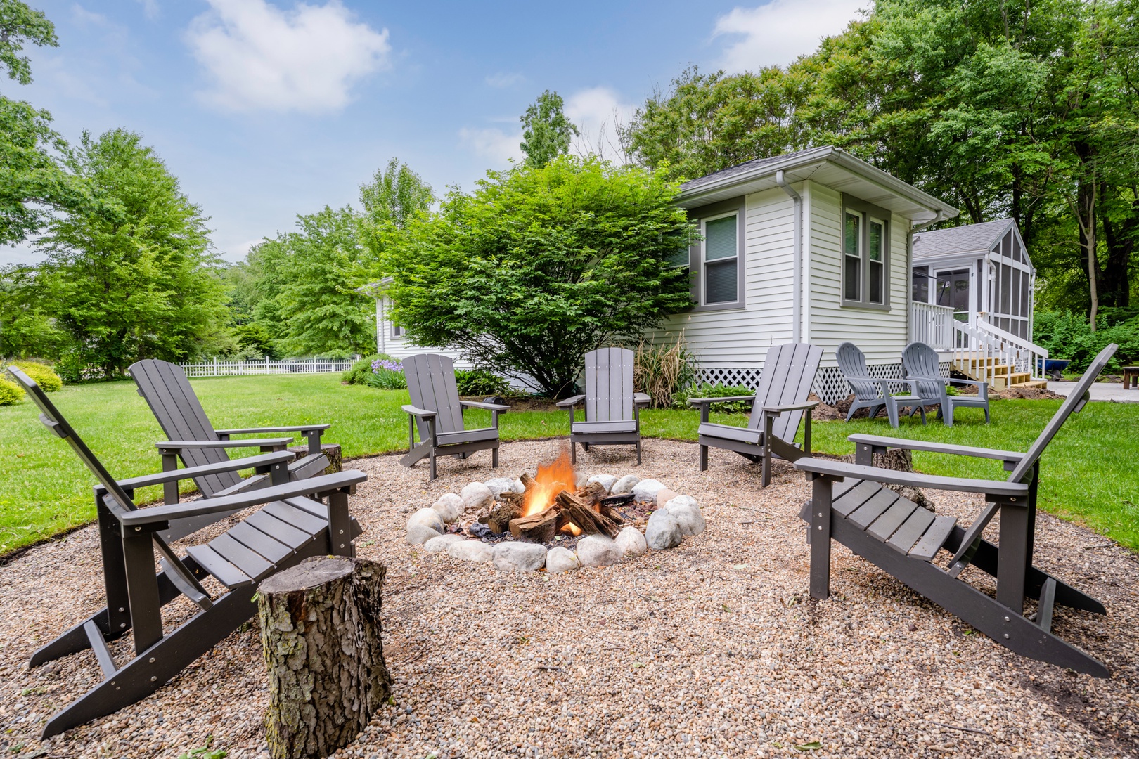 New Outdoor Firepit!