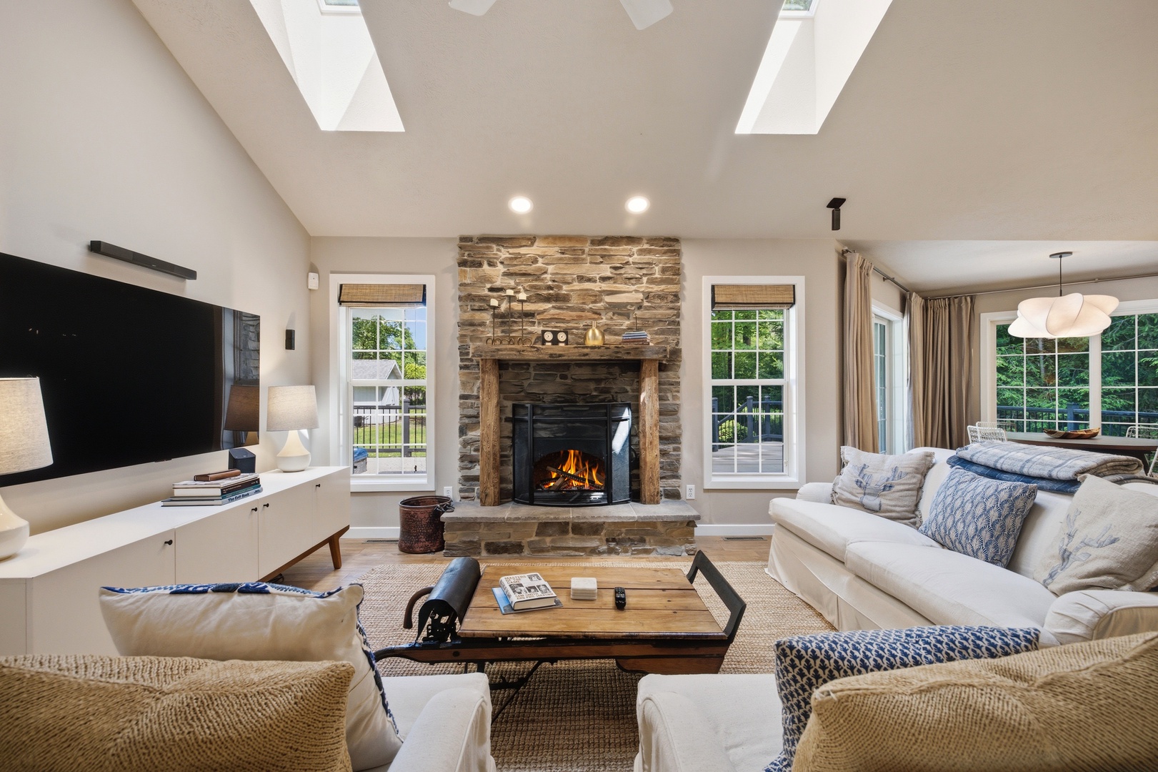 Gorgeous Family Room!