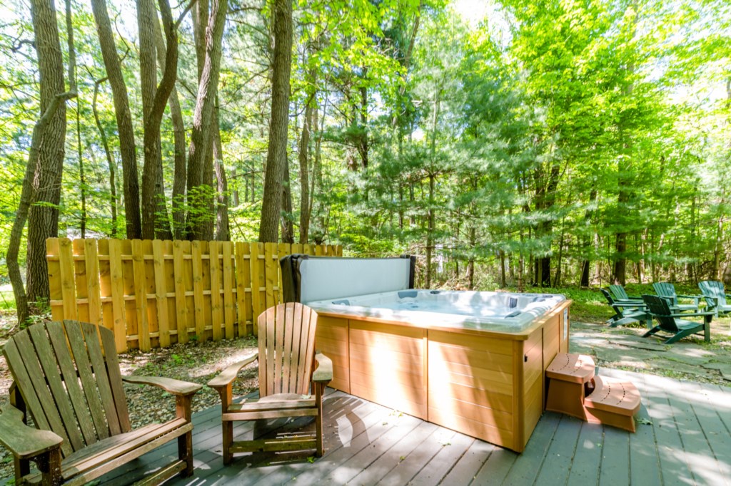 Backyard Hot Tub