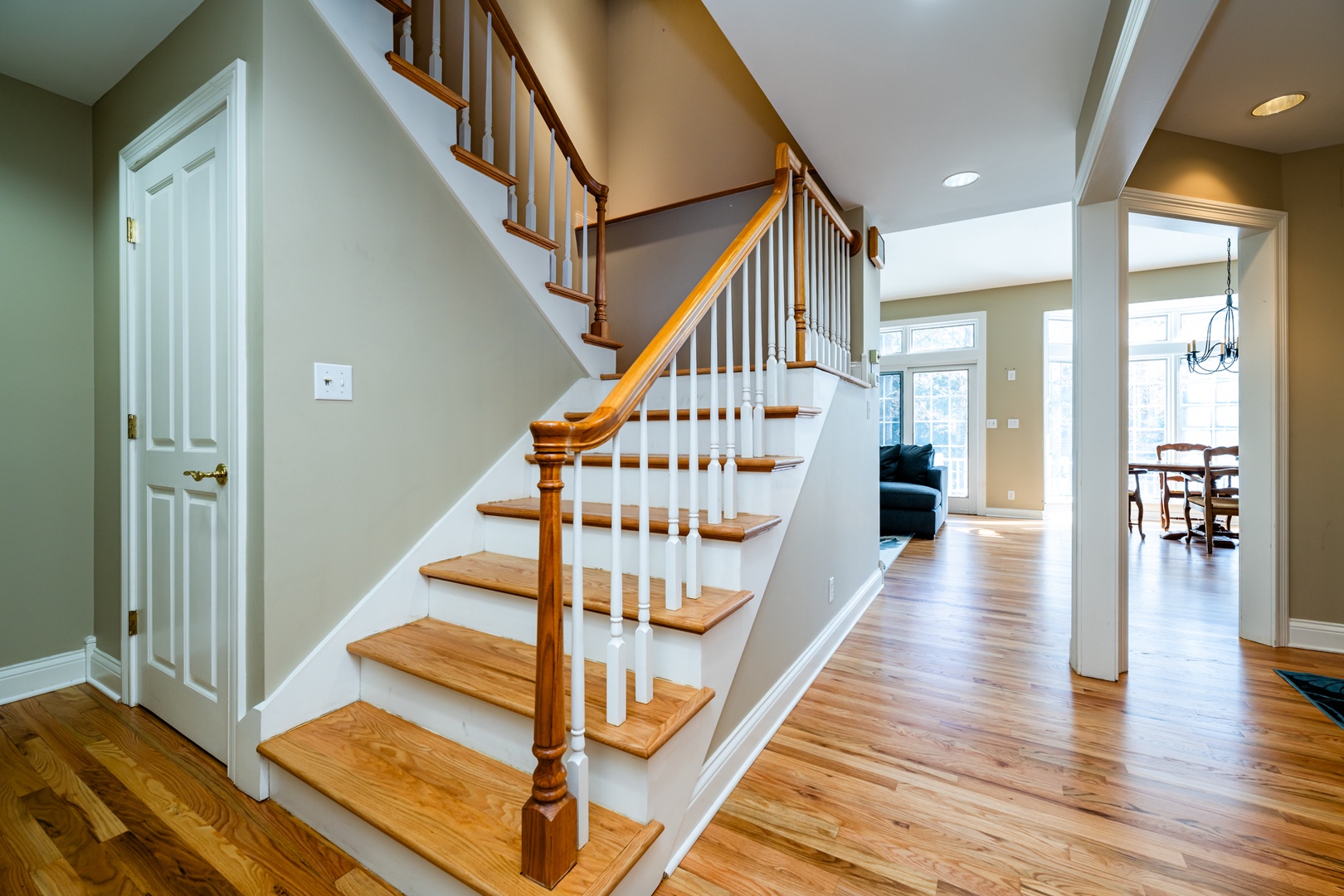 Stairs To Second Floor