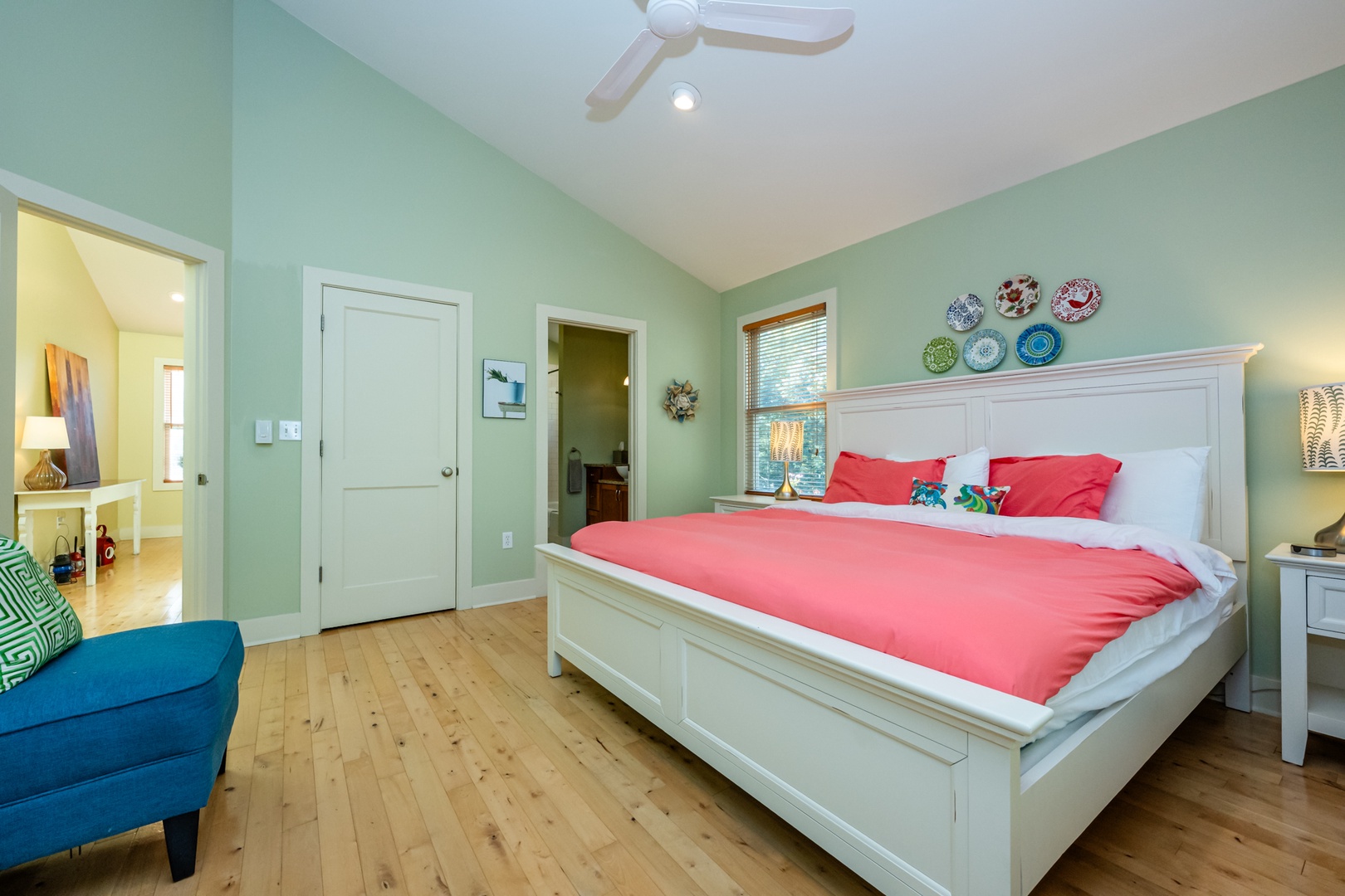 Bedroom #1 (King Bed) Second Floor