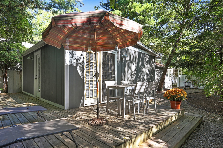 Deck With Umbrella