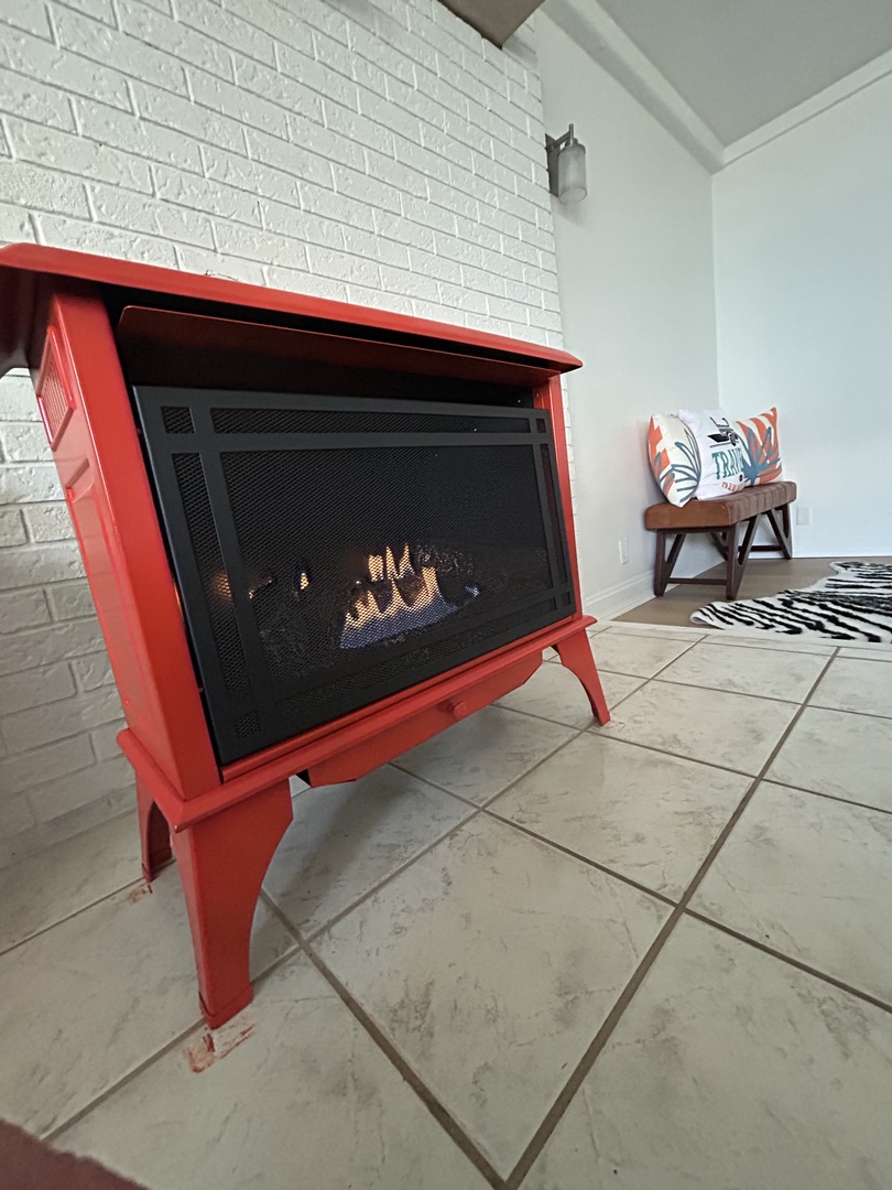 New Gas Fireplace!