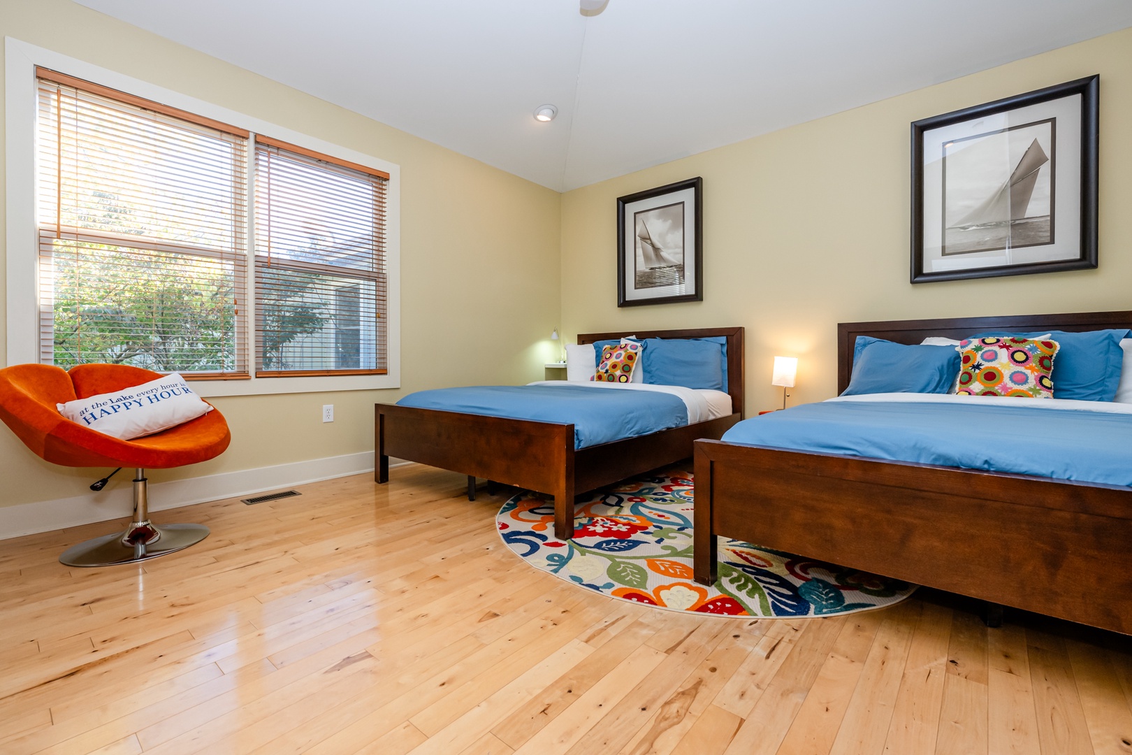 Bedroom #3 (Two Queens) Second Floor