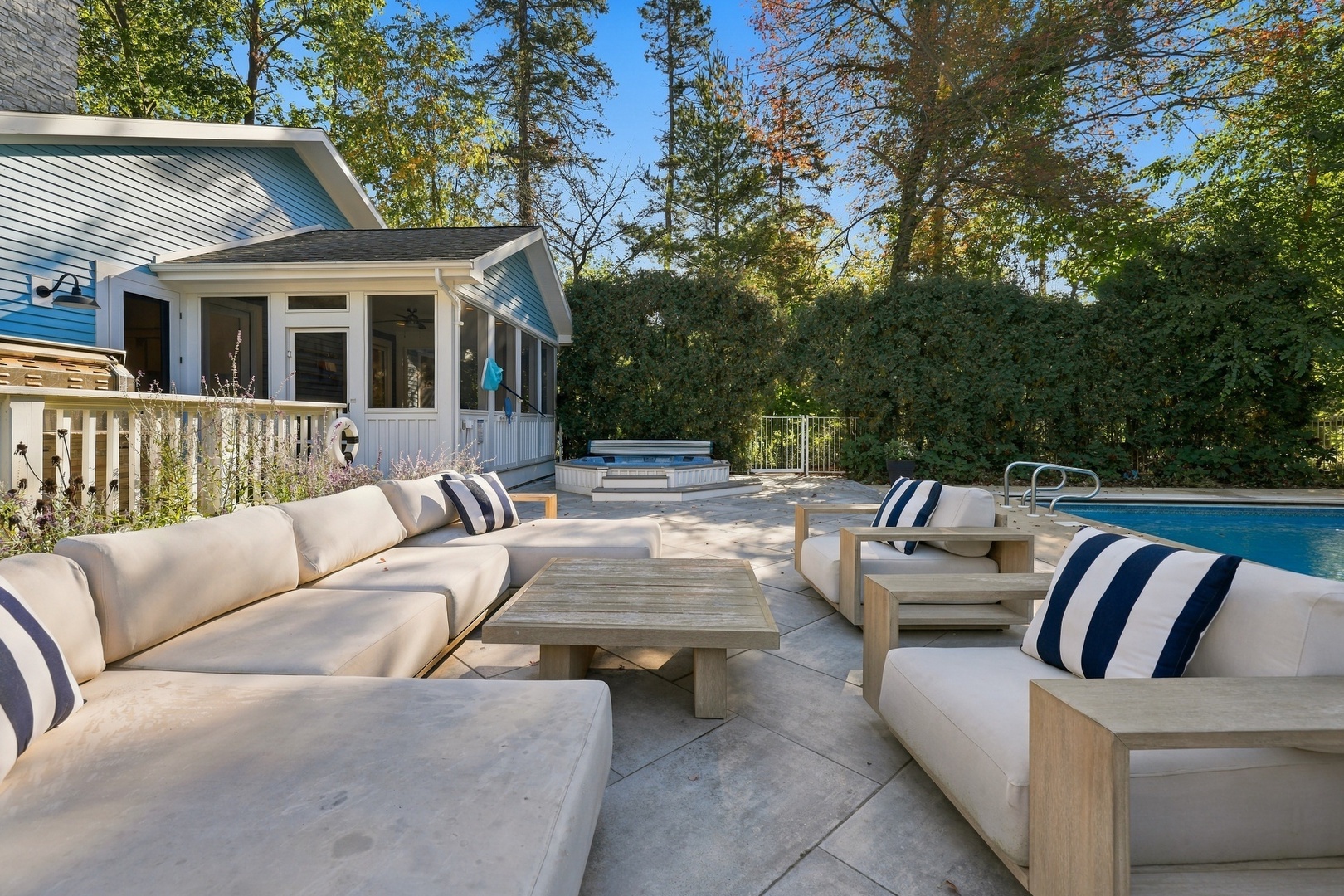 Ample Outdoor Seating