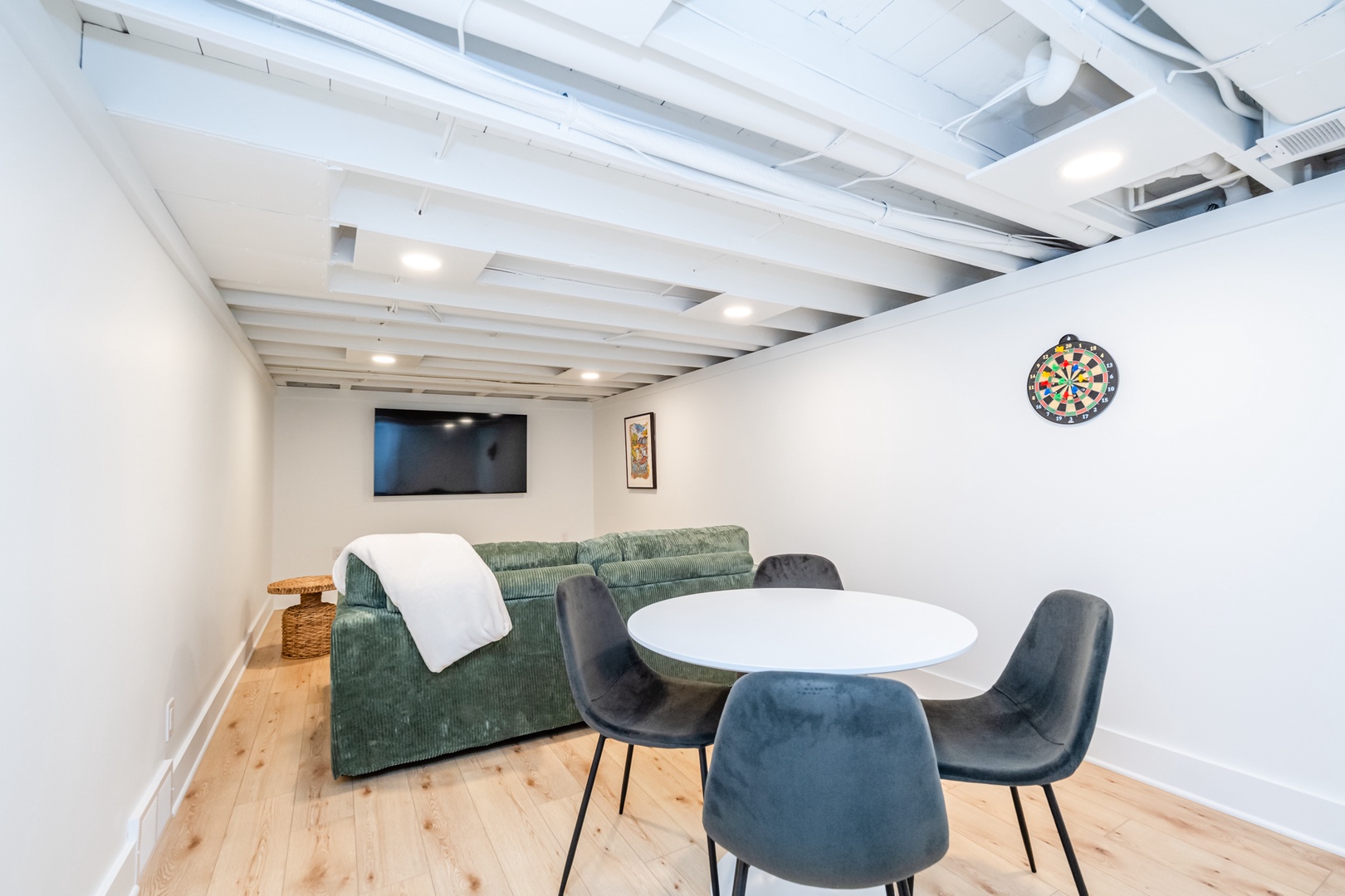 Basement TV Room