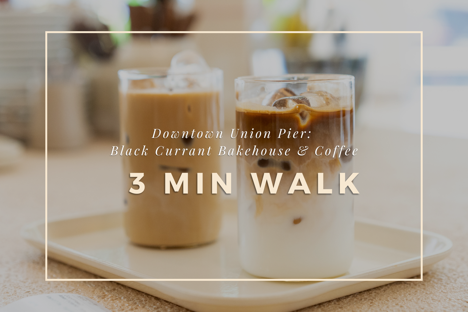 Iced Coffee & Treats! 3 Minutes To Black Currant
