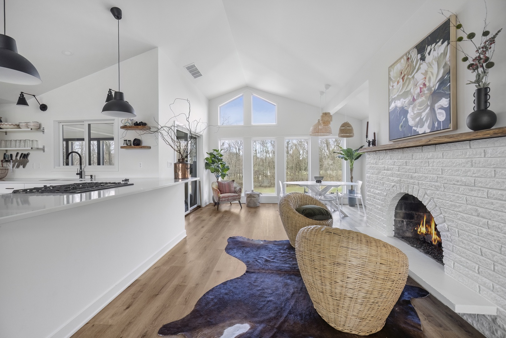 Relax By The Gas Fireplace