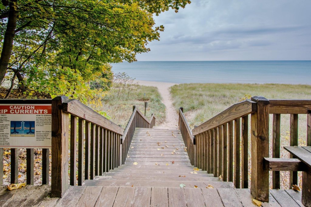 Stairs To Beach