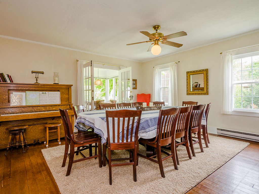 Large dining area