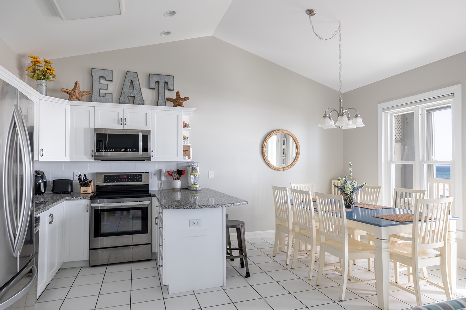 Kitchen and Dining Area