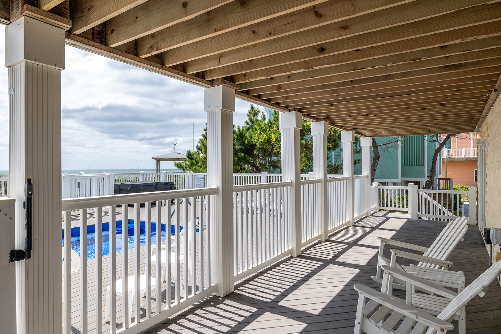 Level One Pool Balcony