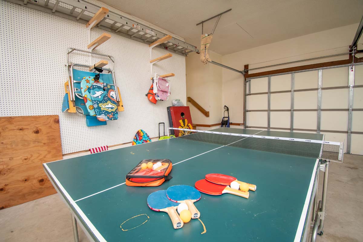 Ping Pong in Garage