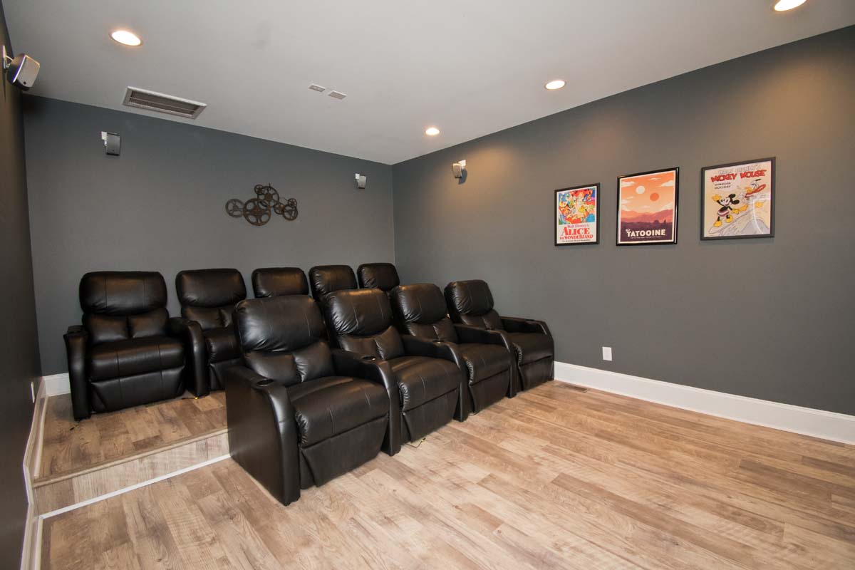 Level One Theater Room